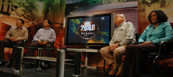 Ray Wijewardene on Sri Lanka 2048 TV series panel