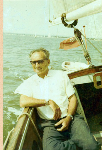 Ray Wijewardene as a young sailor