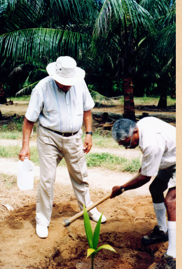 Ray Wijewardene actively particiapted in agriculture