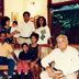 Seela and Ray Wijewardene with three daughters, sons-in-law and grandchildren, circa 1995.